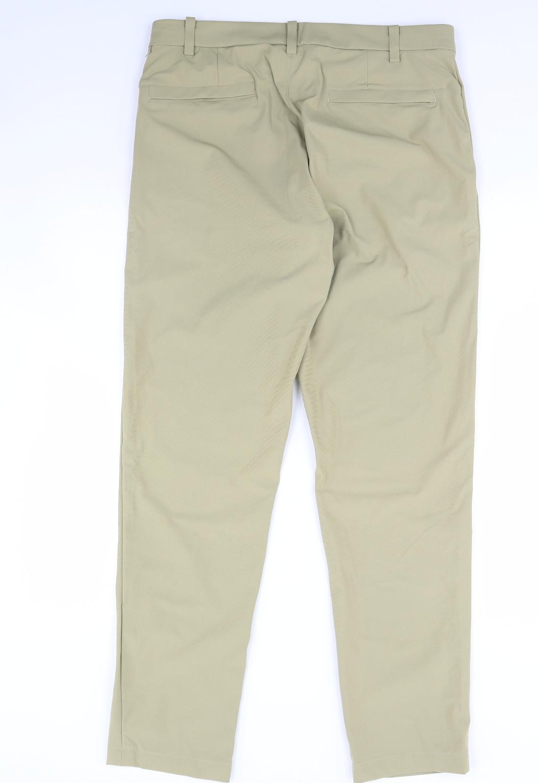 Womens UK Size 34 in Preworn Regular Fit  Green Trousers