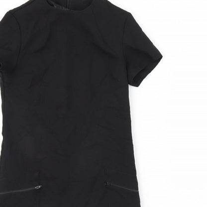 Simon Jersey Womens Black   Pencil Dress  Size 8