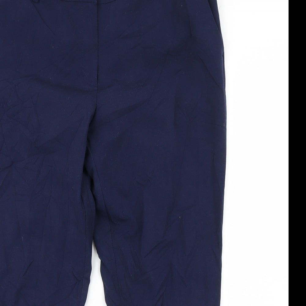 Olsen Womens Blue   Trousers  Size 40 in L29 in