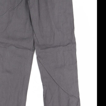 George Womens Grey   Trousers  Size 10 L28 in