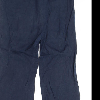 Annuci Womens Blue   Trousers  Size 36 in L30 in