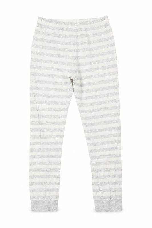 F&F Girls White Striped   Pyjama Pants Size 10-11 Years