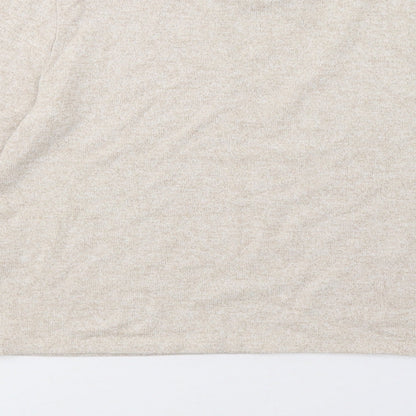 jeff & co Womens Beige    Pyjama Top Size 12
