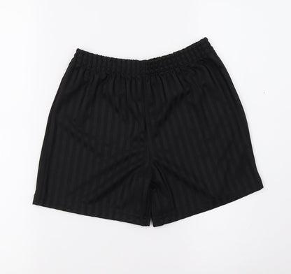 George Boys Black   Sweat Shorts Size 8-9 Years