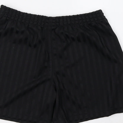 George Boys Black   Sweat Shorts Size 8-9 Years