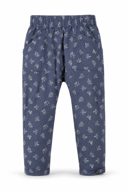Next Girls Blue Polka Dot   Pyjama Pants Size 7 Years