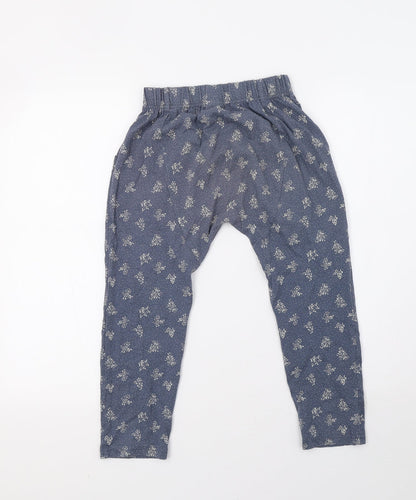 NEXT Girls Blue Polka Dot   Pyjama Pants Size 7 Years