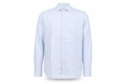 Mens UK Size L Marks and Spencer Grey  Button-Up Long Sleeve Casual Shirt