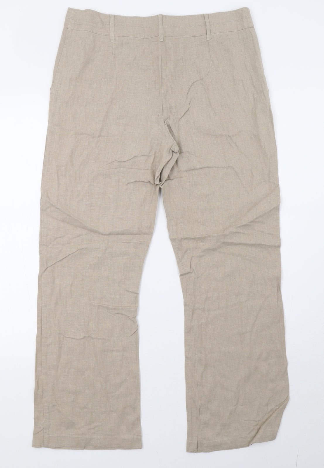 George Womens Beige   Trousers  Size 12 L29 in