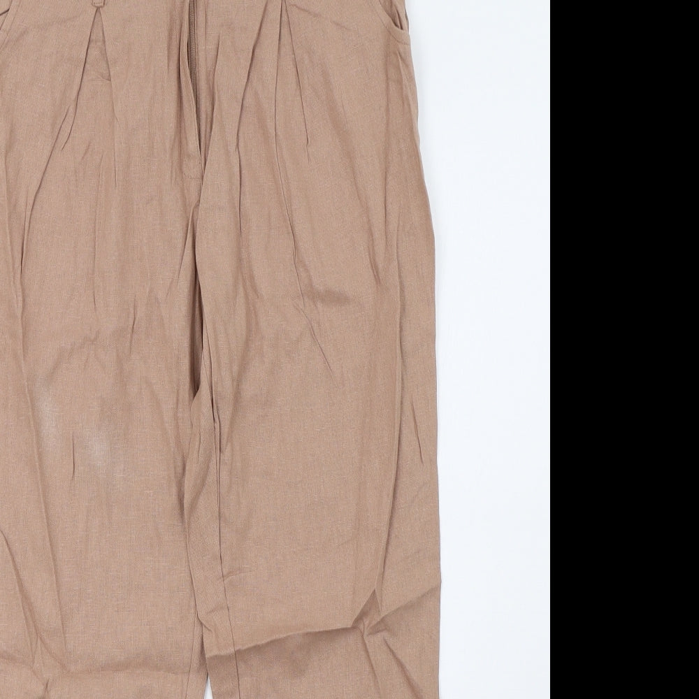 newlook Womens Brown   Trousers  Size 10 L27 in