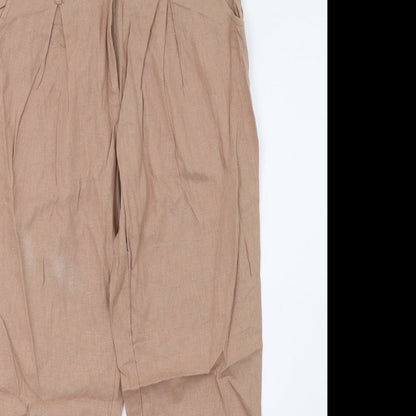 newlook Womens Brown   Trousers  Size 10 L27 in