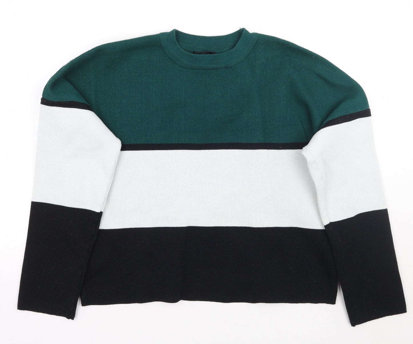 Womens UK Size M Newlook Green Pullover Jumper