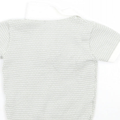 NEXT Boys Grey   Basic Polo Size 6-9 Months