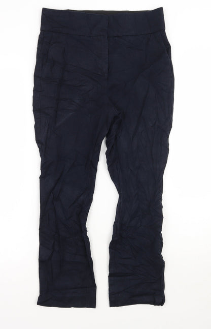 Womens UK Size 10 NEXT Regular Fit  Blue Trousers
