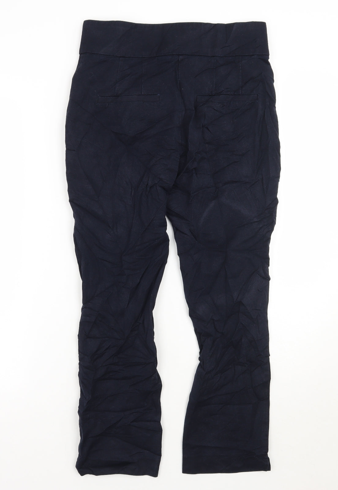 Womens UK Size 10 NEXT Regular Fit  Blue Trousers