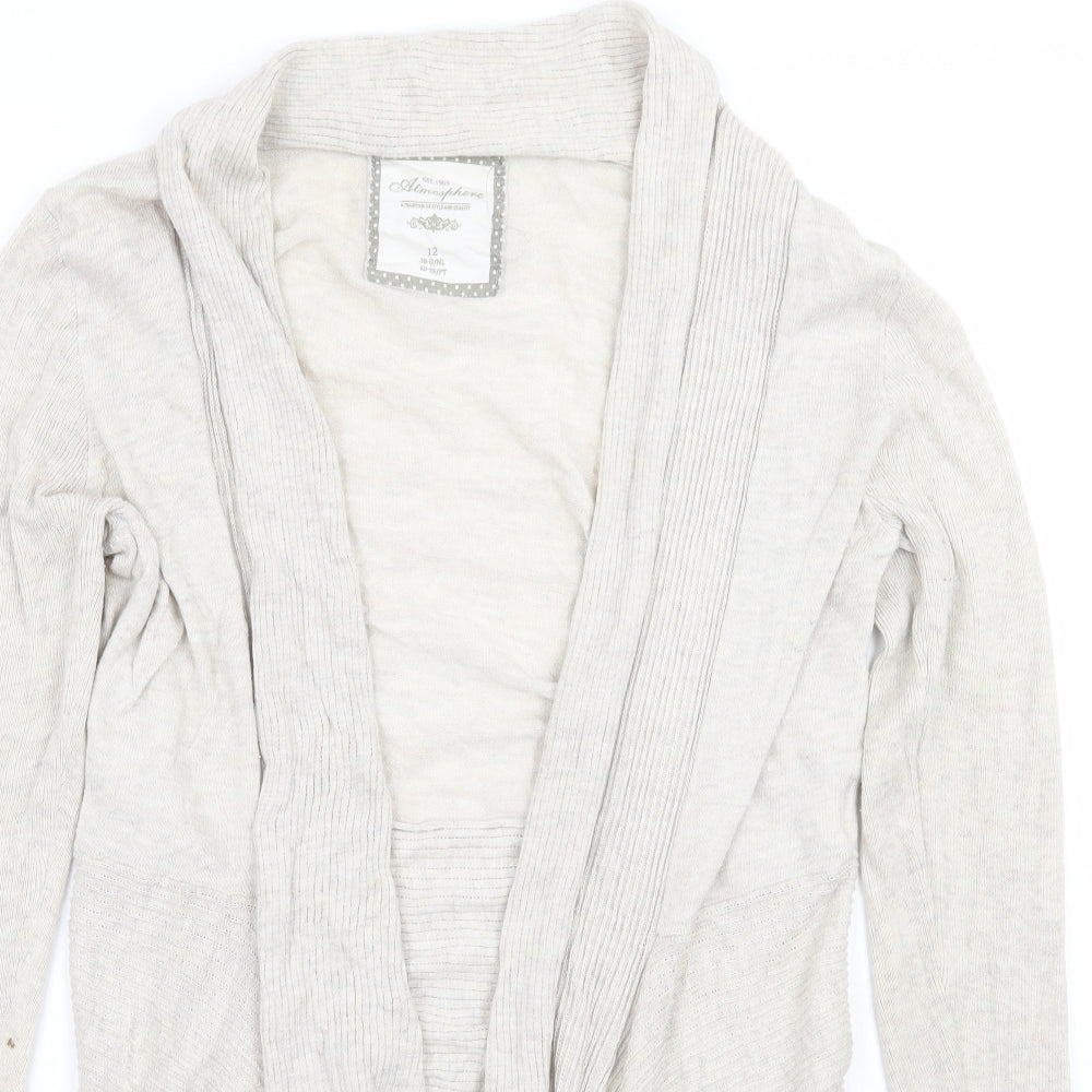 Primark Womens Beige   Cardigan Jumper Size 12