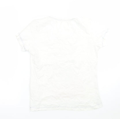 Love to laze Womens White   Basic T-Shirt Size 14  - Bride to be