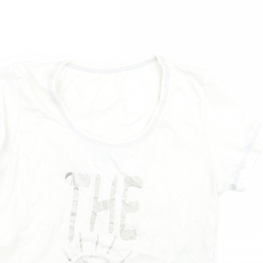 Love to laze Womens White   Basic T-Shirt Size 14  - Bride to be
