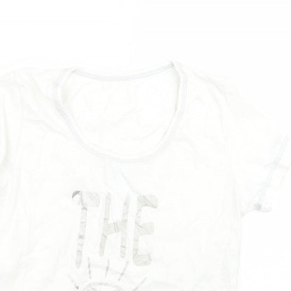 Love to laze Womens White   Basic T-Shirt Size 14  - Bride to be