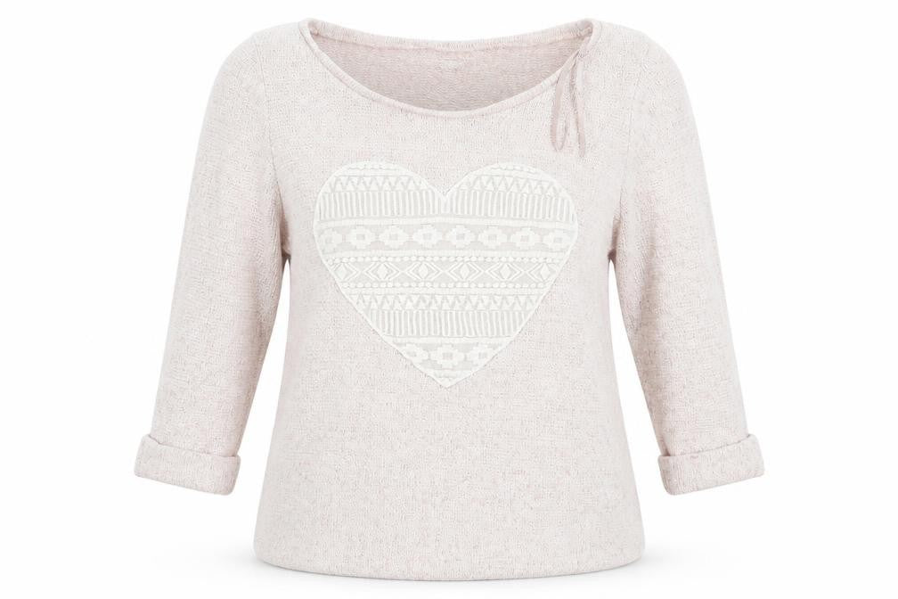 Womens UK Size 10 Newlook Pink Pullover Jumper