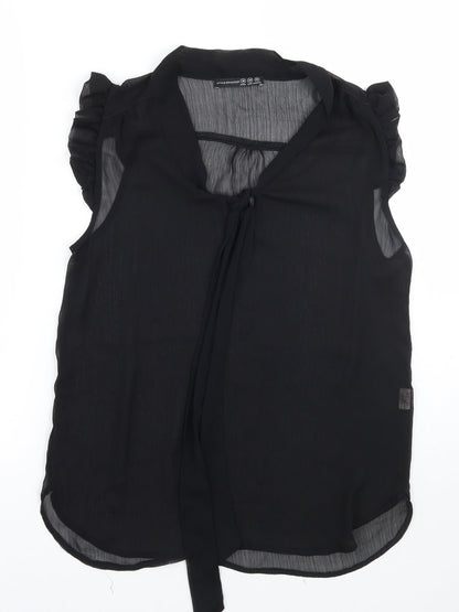 Primark Womens Black   Basic Blouse Size 10