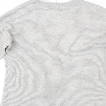 Primark Womens Grey   Pullover Jumper Size L