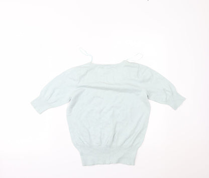 Dorothy Perkins Womens Green   Basic Blouse Size 10