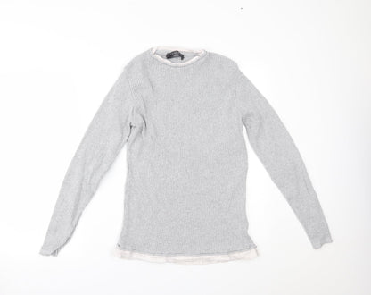 Primark Womens Grey   Pullover Jumper Size L