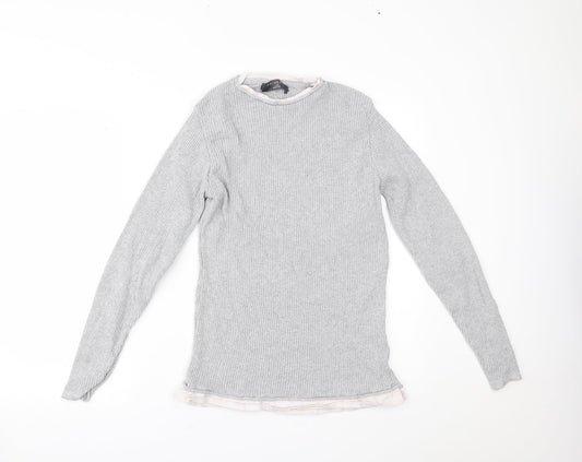 Primark Womens Grey   Pullover Jumper Size L