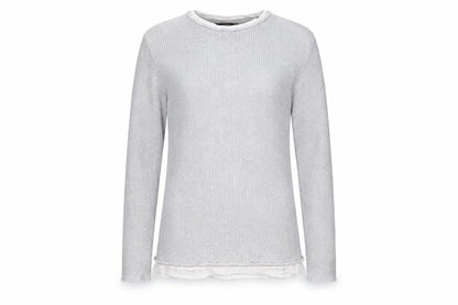 Womens UK Size L Primark Grey Pullover Jumper