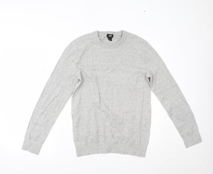 H&M Mens Grey   Pullover Jumper Size S