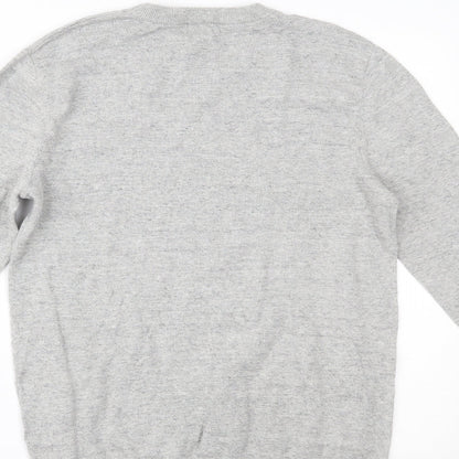 H&M Mens Grey   Pullover Jumper Size S