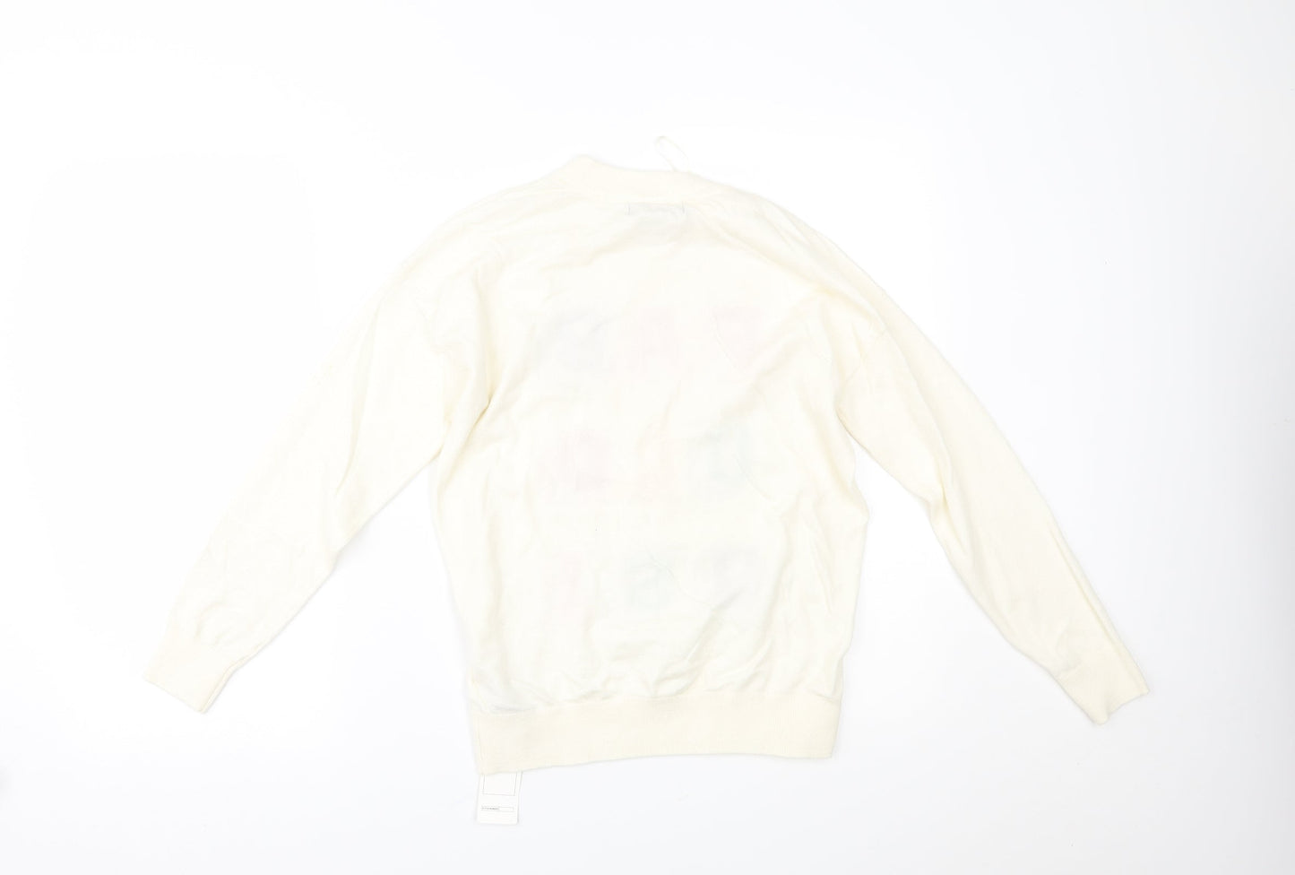 Womens UK Size S Marks and Spencer Ivory Pullover Jumper