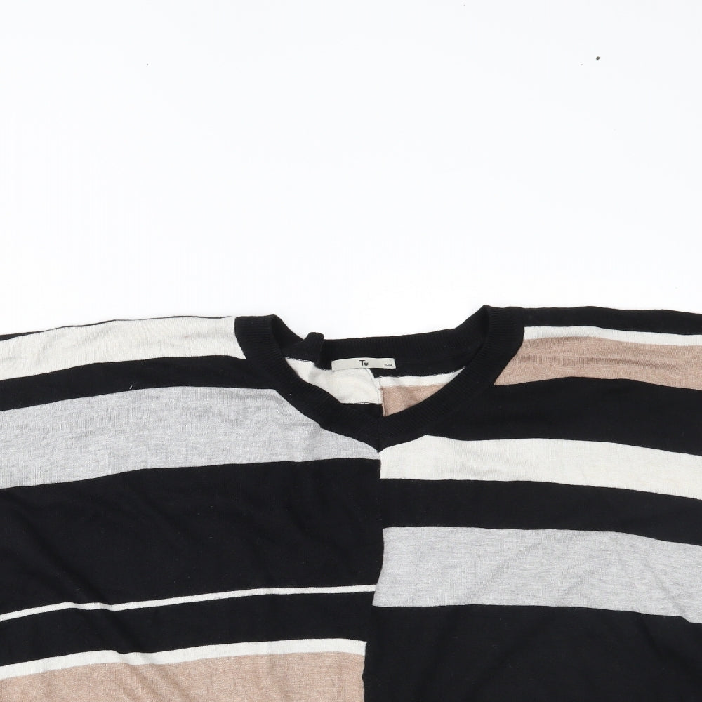 Womens UK Size M TU Multicoloured Basic Blouse