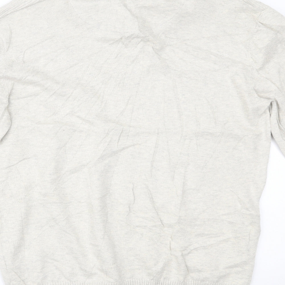 Primark Mens Ivory   Pullover Jumper Size L