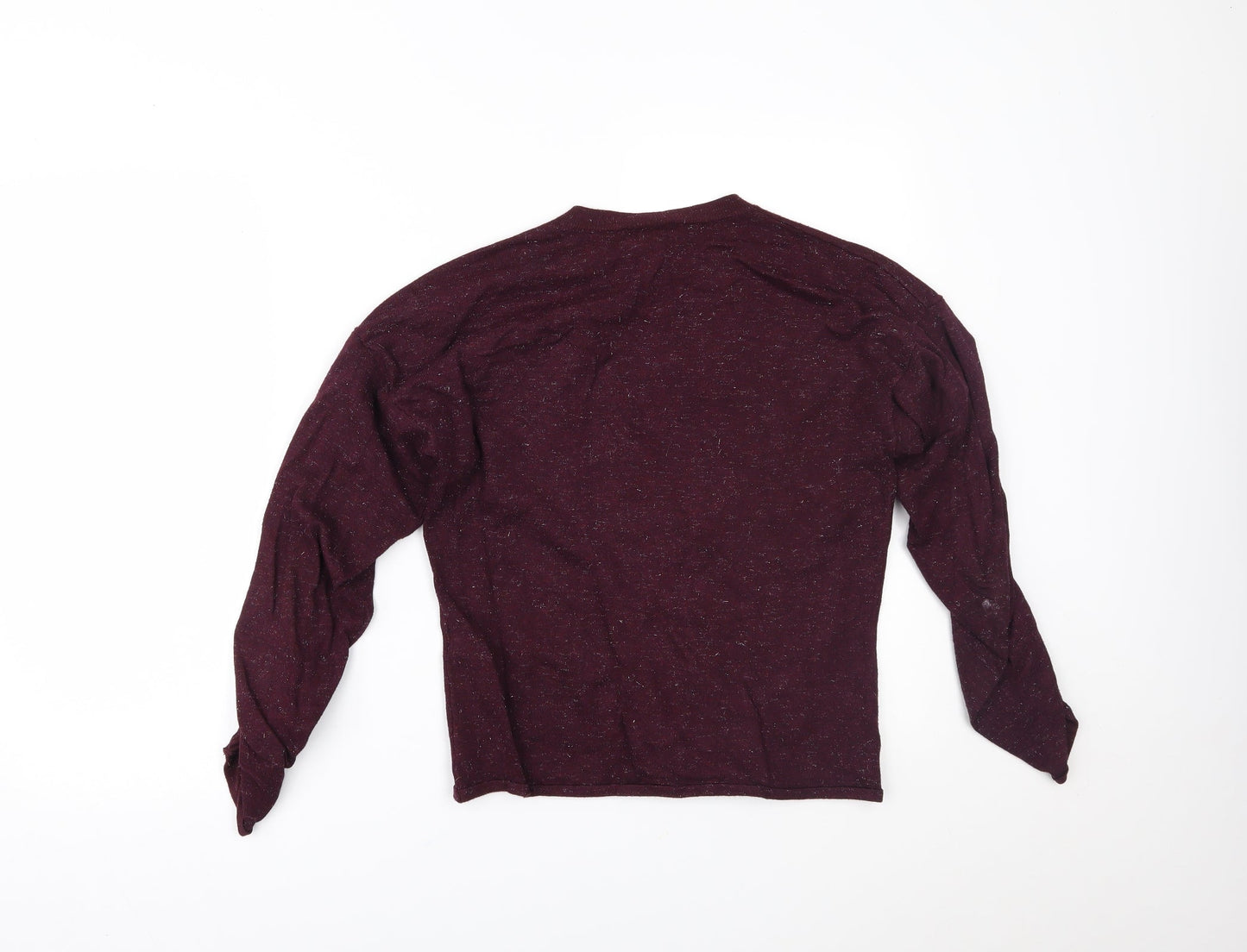 Womens UK Size 12 Warehouse Purple Basic Blouse
