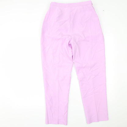 Womens UK Size 14 Damart Regular Fit  Purple Trousers