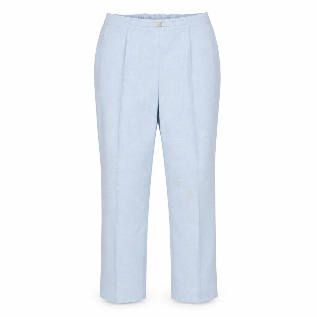 Marks & Spencer Womens Blue   Trousers  Size 10 L24 in