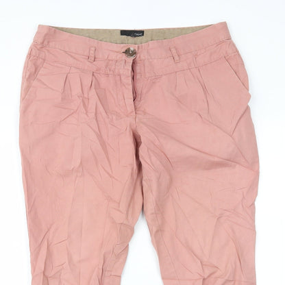 NEXT Womens Pink   Cropped Jeans Size 10 L25 in