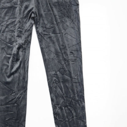 Womens UK Size L Preworn Regular Fit Sweatpants Blue Trousers
