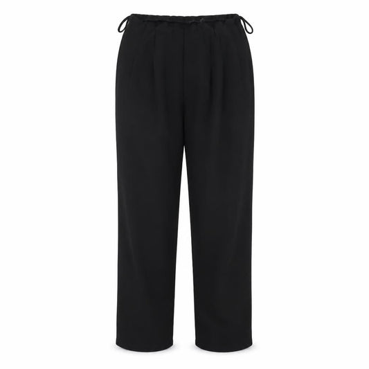 Womens UK Size 16 Boohoo Regular Fit  Black Trousers