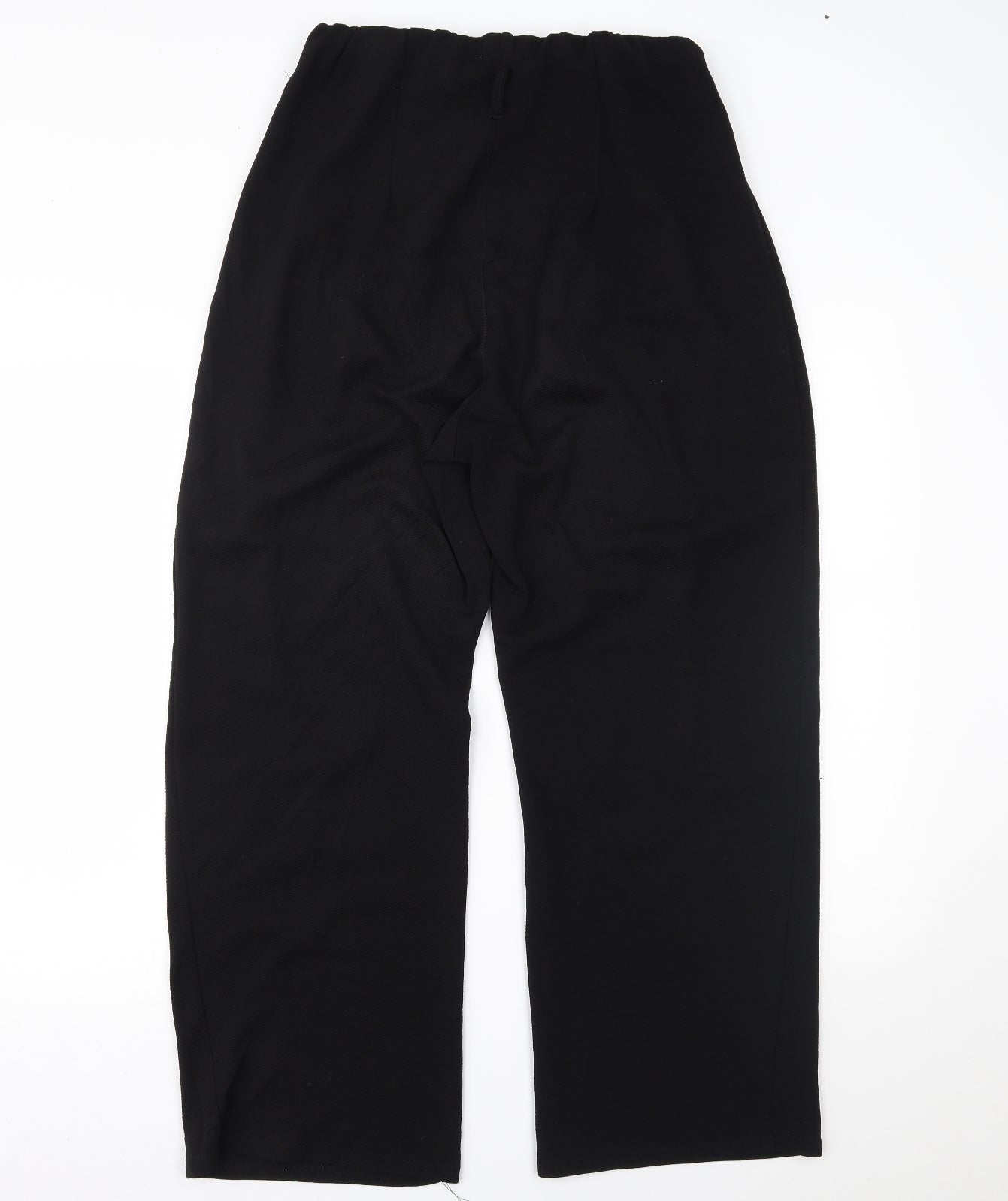 Womens UK Size 16 Boohoo Regular Fit  Black Trousers