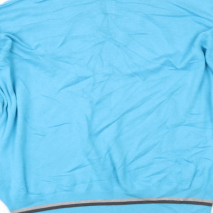 silver lions Mens Blue   Henley Jumper Size M
