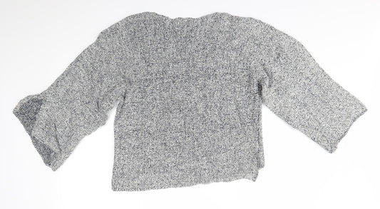 Womens UK Size S Zara Grey Pullover Jumper