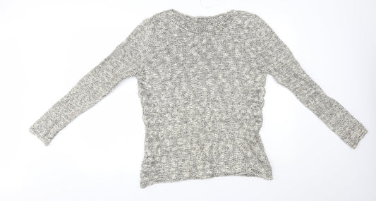 Womens UK Size L M&S Grey Pullover Jumper
