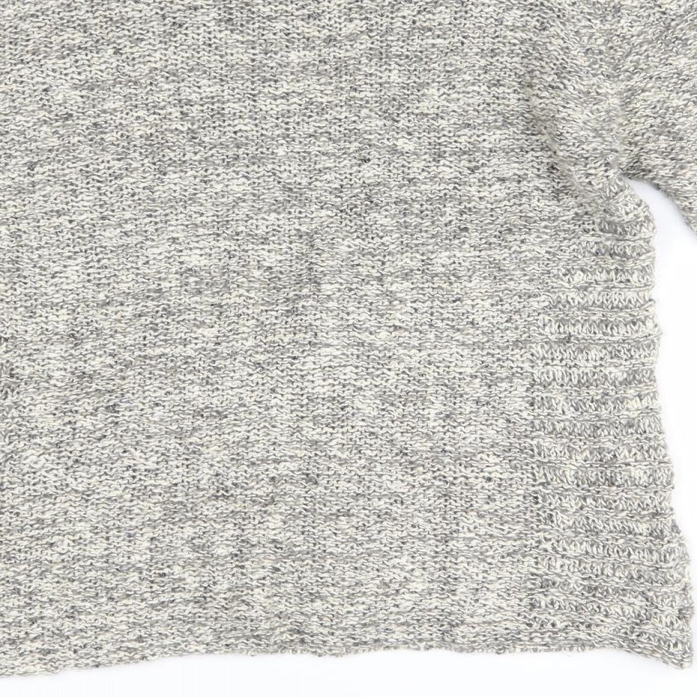 Womens UK Size L M&S Grey Pullover Jumper