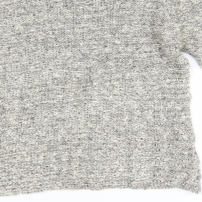 Womens UK Size L M&S Grey Pullover Jumper