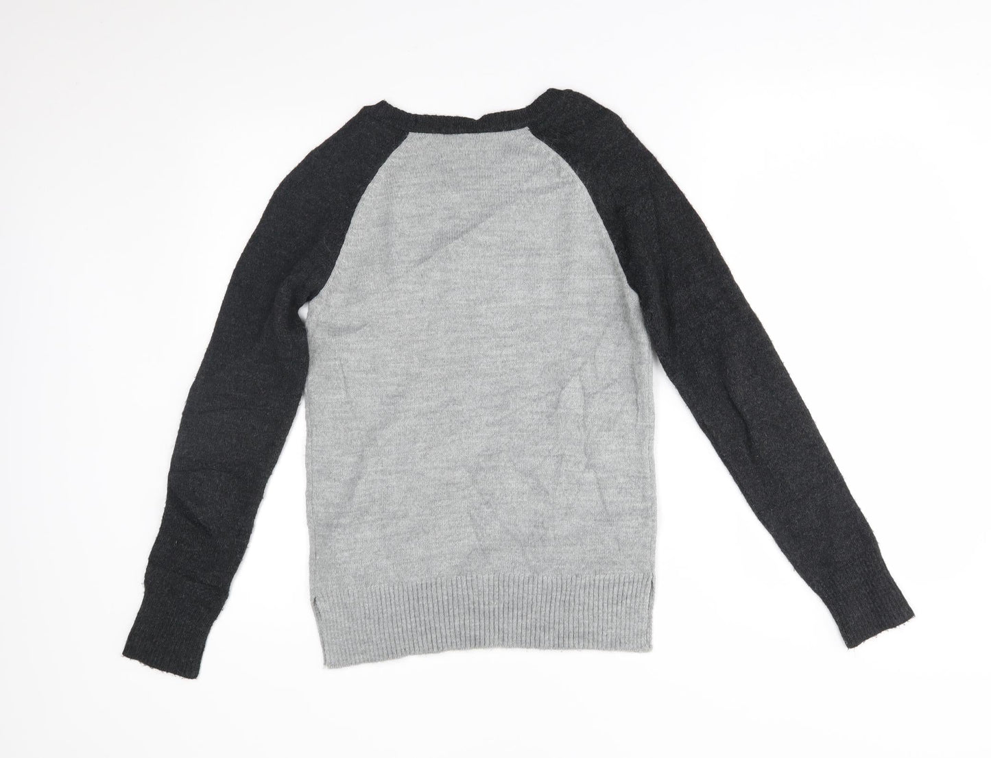 Womens UK Size S TALLY WEiJL Grey Pullover Jumper