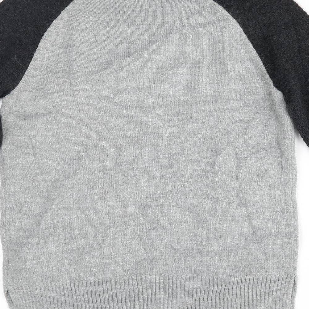Womens UK Size S TALLY WEiJL Grey Pullover Jumper