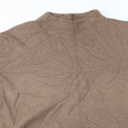 Womens UK Size 14 M&S Brown Pullover Jumper